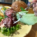 BurgerPOLICE - 和牛モモ肉のローストビーフ♡