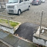 BurgerPOLICE - 徒歩で、出入りする入り口♡