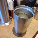 純米濃厚味噌ラーメン つむぎ - 【コップ】(中空構造)！