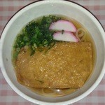 手打ちうどん　里の葉 - きつねうどん