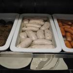 Délice La Brasserie - 料理写真: Weißwurst（ヴァイスヴルスト）は朝だけ用意されている。