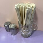 めん処 みやち - カウンターセット