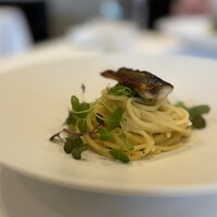 RISPETTO - パスタ　秋刀魚　すだち