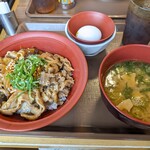 すき家  - 料理写真:すき家①(*´>ω<`*)