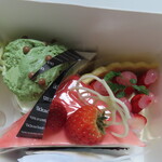 パティスリー　一菓だんらん - 料理写真:ケーキ3個