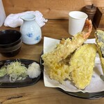 八甲田そば処きこり - 天ざる 1,800円