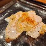 あすと - ミノ（葱ソース）