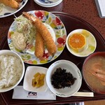 海 - エビフライ定食