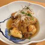 蕎麦切 砥喜和 - タコ南蛮