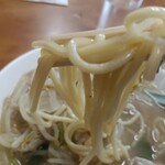 若柳食堂 - 中太/丸/ストレートの自家製麺