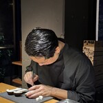 トレイス - ディスポメスで切れ目を入れて蒸します