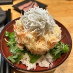 入鹿TOKYO - ③柚子香るかき揚げご飯700円