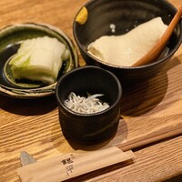 魚匠 銀平 心斎橋店 - 自家製豆腐、漬物、小鉢