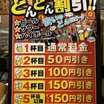 太陽食堂 - お会計の時に初めて知る割引。商売っ気ないのかな〜！？