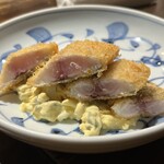 酒場 ソレデモヤッパリ - レアなアジフライ