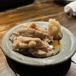 酒場 ソレデモヤッパリ - 鶏せせりおろしポン酢