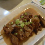 元気屋 - 土手焼き（ホルモン、スジ）