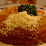 レストラン グリル サクライ - 一番人気のチリバーグ（旧）