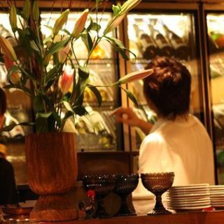 ワインは料理に合わせてお選び致します。