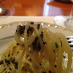 リストランテ 濱崎 - キャヴィアの冷製パスタリフトアップ