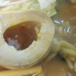 松福 - トッピングとろーり半熟味玉100円