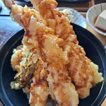 季のすけ食堂 - 大海老天丼