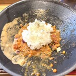 コトノハノアト - 麺を食べ終わったら、チーズ〆飯投入！