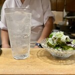 ひょご鳥 - 山椒ハイボール＆サラダ