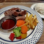 肉が旨いカフェ NICK STOCK - 