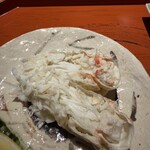 かにじぇんぬ 北のはなれ - 蒸し蟹