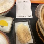 角丸 - 〆のチーズ、かなり風味がいい　味噌に負けないため？