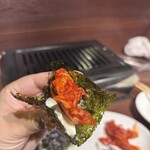 カウンター焼肉 ふかみ - キムチーズ