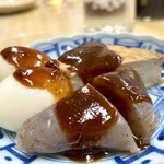 自由軒 - おでん〜広島はお味噌で食べるんですね♡