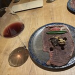 ダイニングルーム バイ ザ ビワコ - 近江牛には、赤ワイン屋根\(//∇//)\