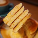 ホシカワカフェ - この4枚を一気に食べる贅沢✨