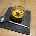 ダイニングルーム バイ ザ ビワコ - 北琵琶湖の恵み、バターナッツスープ、まいう〜(//∇//)