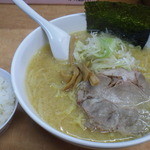 来々軒 - 味噌ラーメン＋ランチサービス小ライス