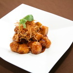 Taiwanese black vinegar sweet and sour pork