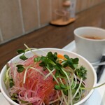 DADA - 料理写真:サラダとスープ