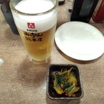 お好み焼 みっちゃん総本店 八丁堀本店 - ビールとキムチ