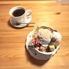 マチヤノオミセ - 夕暮れサンデー・小とハンドドリップコーヒー