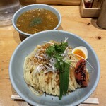 銀座 朧月 - トマトカレーつけ麺1300円