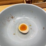 銀座 朧月 - 半味卵