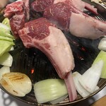 炭火ジンギスカン いい田屋 - ラムチョップ