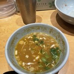 銀座 朧月 - 割りスープ