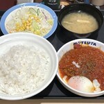 松屋 - 定食　全体図