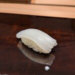 伊勢前寿し 神貫 - 南伊勢産　アオリイカ