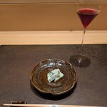 伊勢前寿し 神貫 - 先付とスパークリングワイン