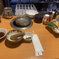 銀座しゃぶ通 - 最初のセット