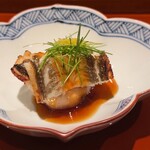 心米 - 心米(蓮根餅 焼き穴子のせ 鼈甲餡掛け)